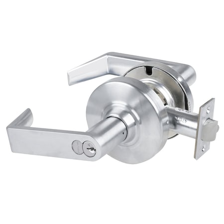 Grade 1 Classroom Security Lock, Rhodes Lever, Schlage FSIC Prep With Core, Satin Chrome Finish